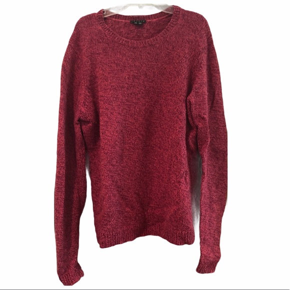 Theory Red Yulia M Loryelle Wool Sweater - Picture 1 of 4